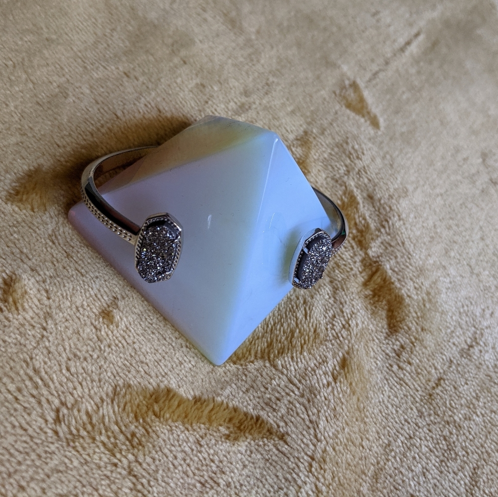 Kendra Scott - Elton Bracelet in Rhodium Platinum Drusy